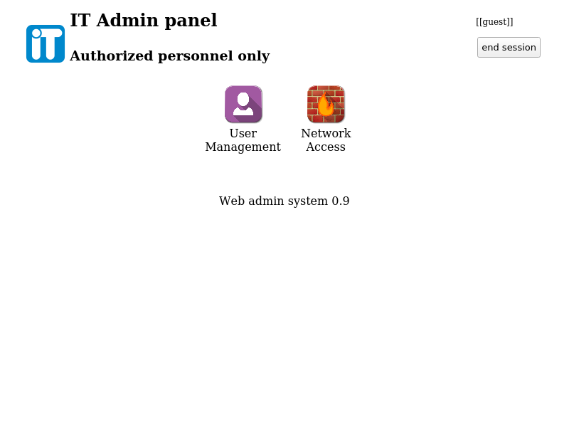 admin cpanel